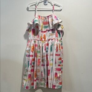 Kate Spade Multicolor Ruffle Kids Dress